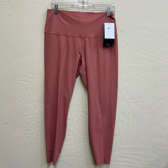 Nike Zenvy Coral High Rise Leggings 7/8 Length   Size: XL.   NWT - Picture 2 of 8